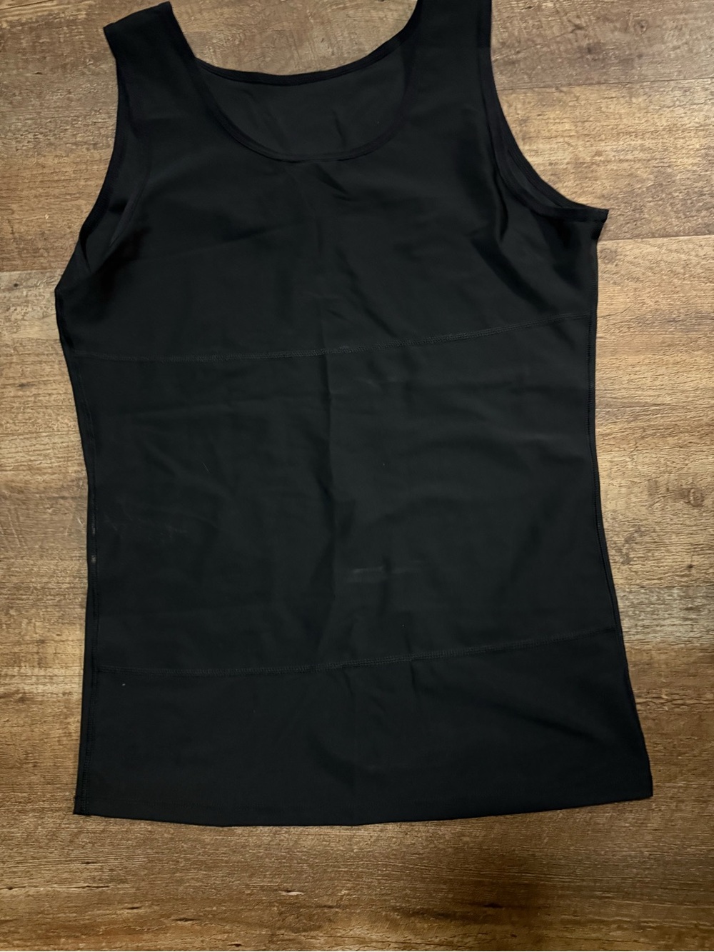 Women's Black Shaping Tank Top - Sleek Support